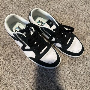 Vans Black and White Sneakers